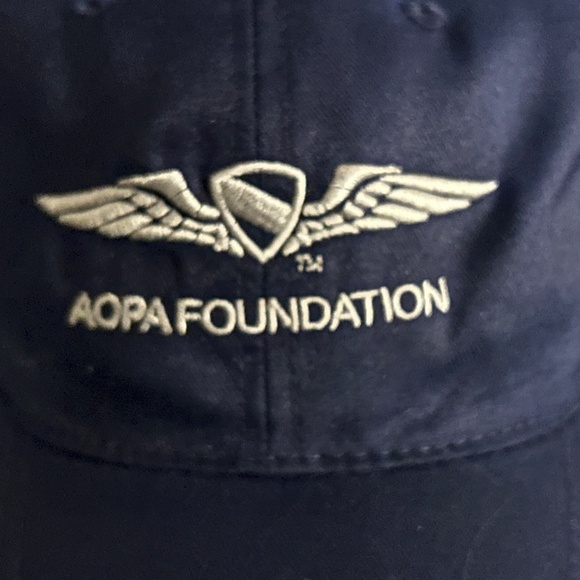 AOPA Foundation Hat Navy Blue - Picture 5 of 6